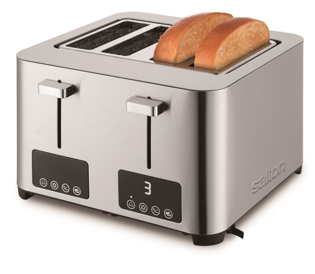 Salton® Digital Toaster Stainless Steel - 4 Slice