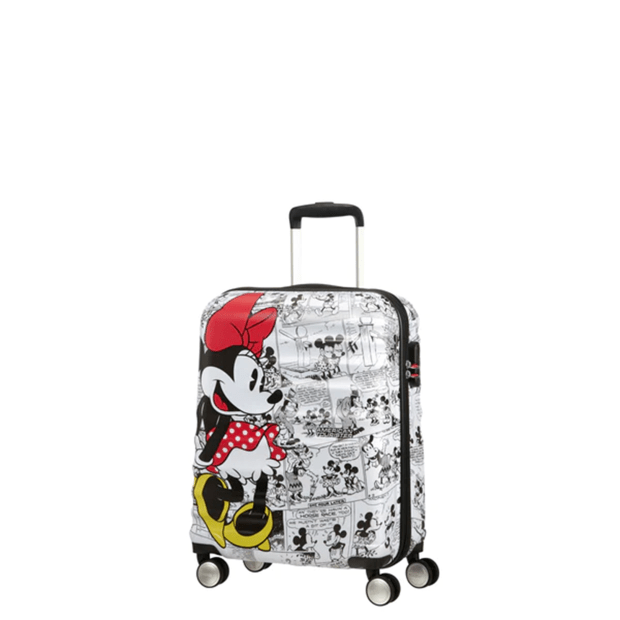 American Tourister Disney Wavebreaker Spinner Carry-On - Minnie Comics White #1