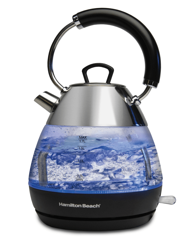 Bouilloire en verre DEL de 1,8 L de Hamilton BeachMD #1