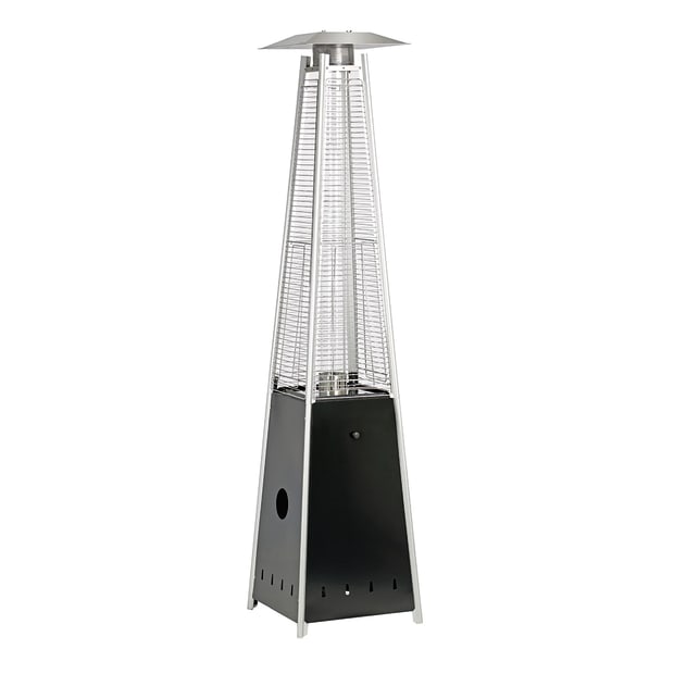 Shinerich - Pyramid Style Gas Patio Heater - Black #1