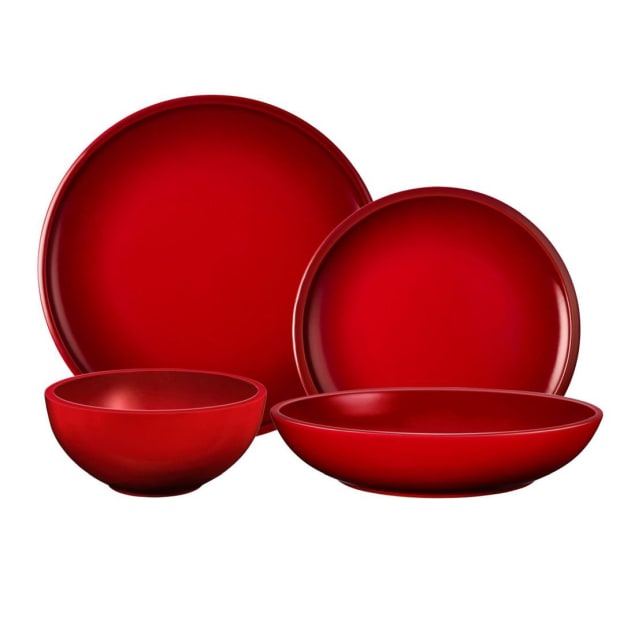 Le Creuset 16 Piece Cookware Set (Cerise)