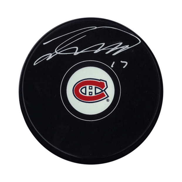 Frameworth Josh Andersen Signed Montreal Canadiens Puck