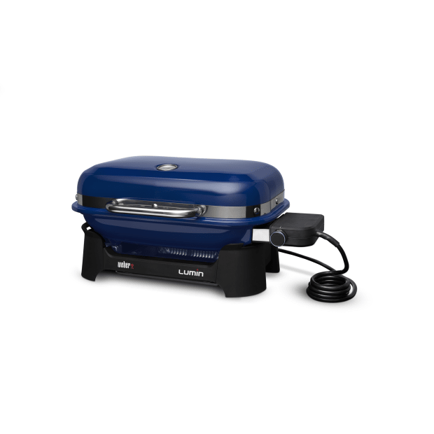 Weber Lumin Compact Electric Grill Deep Ocean Blue #1