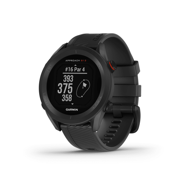 Montre GPS de golf avec bracelet en silicone ApproachMD S12 de GarminMD #1
