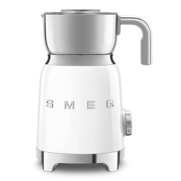 SMEG 50's Retro Style Aesthetic Milk Frother - White #1