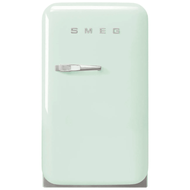 SMEG - FAB5 Retro Mini Cooler, RIGHT HAND PASTEL GREEN