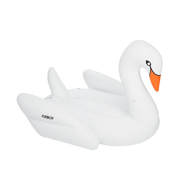 Funboy White Swan Pool Float #1