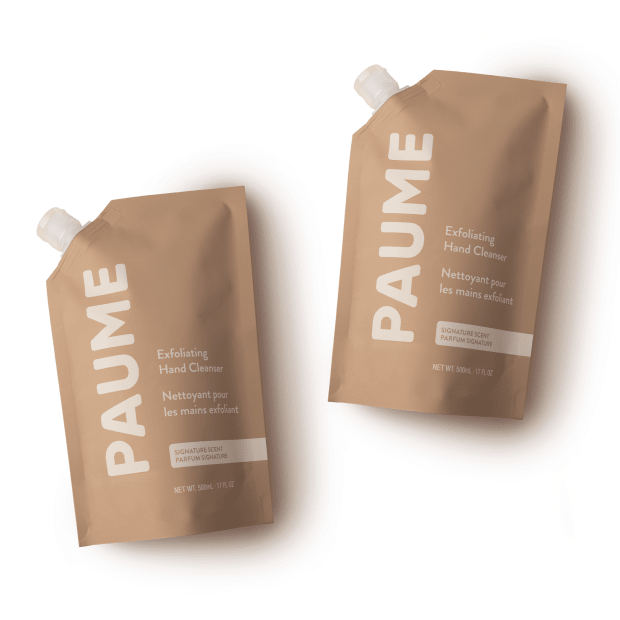 PAUME 2 Pack - Exfoliating Hand Cleanser Refill Bag