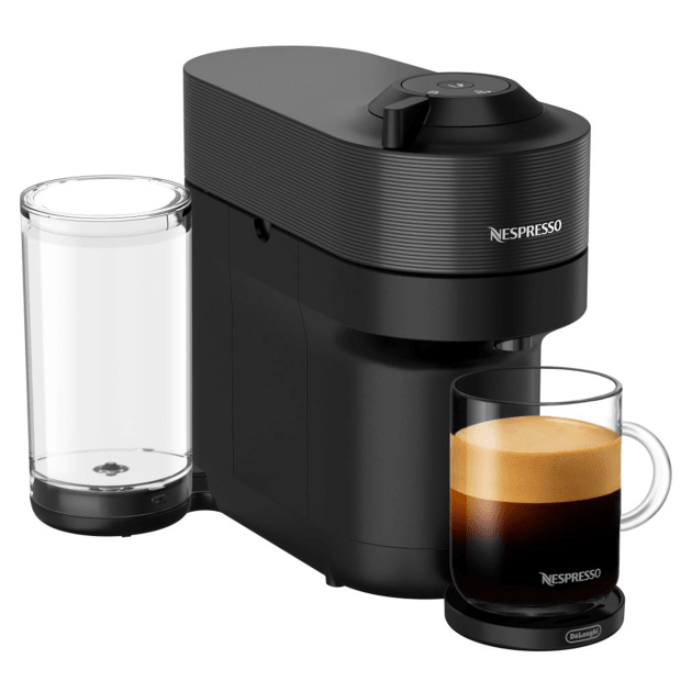 Nespresso Vertuo Coffee and Espresso Machine Black by De'Longhi