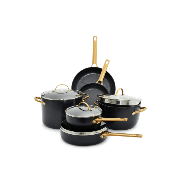 GreenPan Padova Reserve 10pc cookware set, Black #1