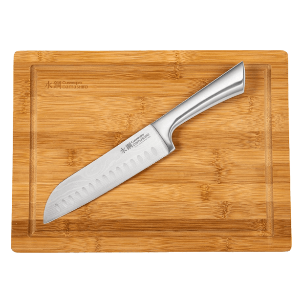 Damashiro 6-1/2" Santoku & Board