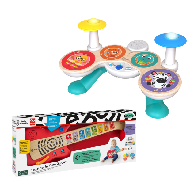 Baby Einstein - Together in Tune Connected Magic Touch Guitar and Together  in Tune Connected Magic Touch Drums | AIR MILES