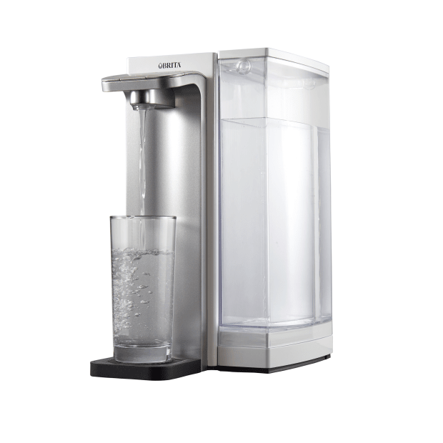 Brita Hub Instant Powerful Countertop Water Filtration System, White