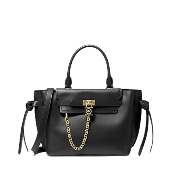 Michael Kors Hamilton Legacy Small Leather Belted Satchel #1