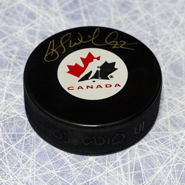 AJ Sports Hayley Wickenheiser Team Canada Autographed Olympic Hockey Puck