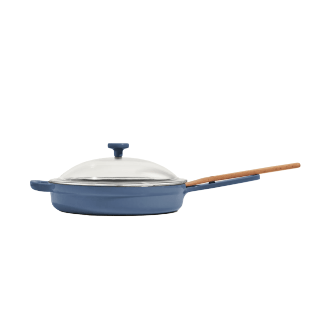 Our Place Cast Iron Always Pan Blue Salt