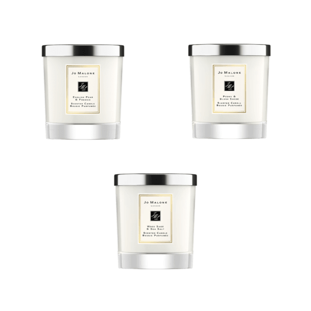 Jo Malone Set Of 3 Candles