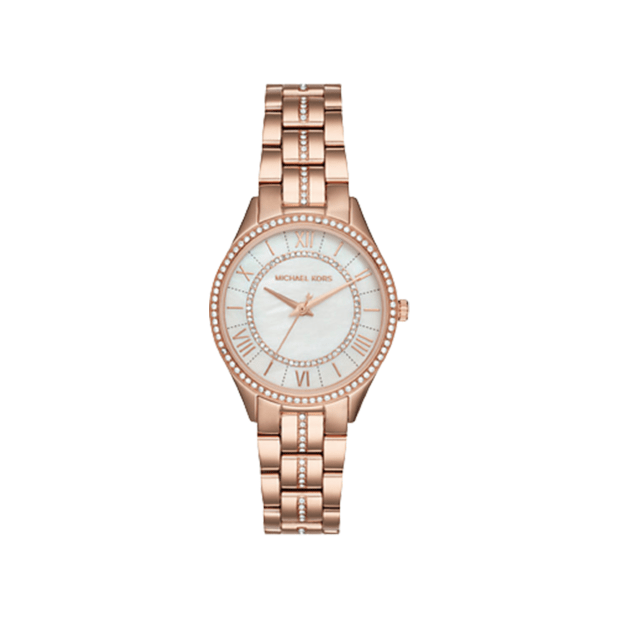 Michael Kors Lauryn Rose Gold Stainless Steel Ladies Warch #1