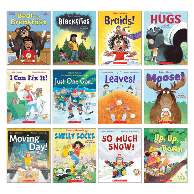 Robert Munsch 12 Book Bundle 2023