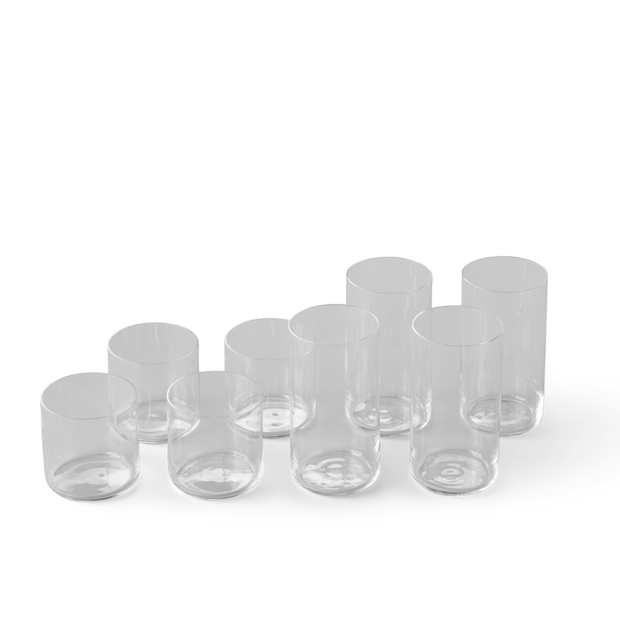 Fable - Glassware Set 8-Piece Set Clear #1