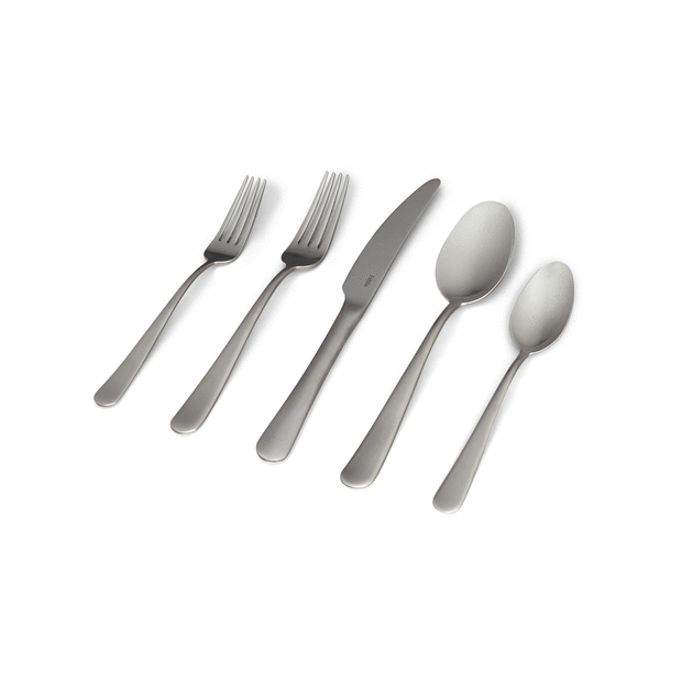 Fable - Flatware Set 20-Piece Set Matte Silver #1