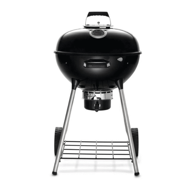 Napoleon NK22 Charcoal Kettle Grill, Black