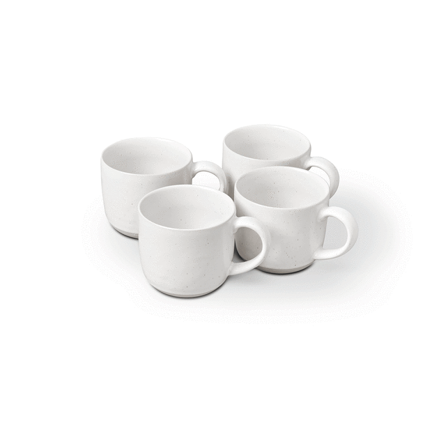 Fable - The Mugs 4-Piece Set Speckled White #1