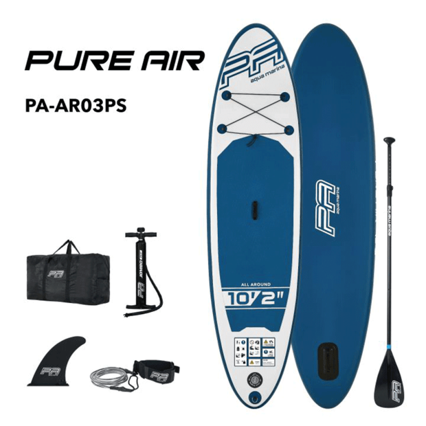 Aqua Marina - PURE AIR 10'2" - All-Around Inflatable Paddle Board (iSUP) #1