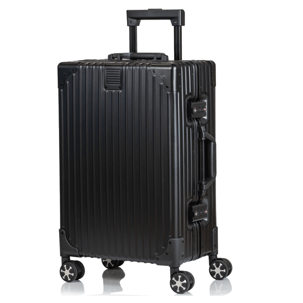 CHAMPS Elite Collection Aluminum Carry-On, Black #1