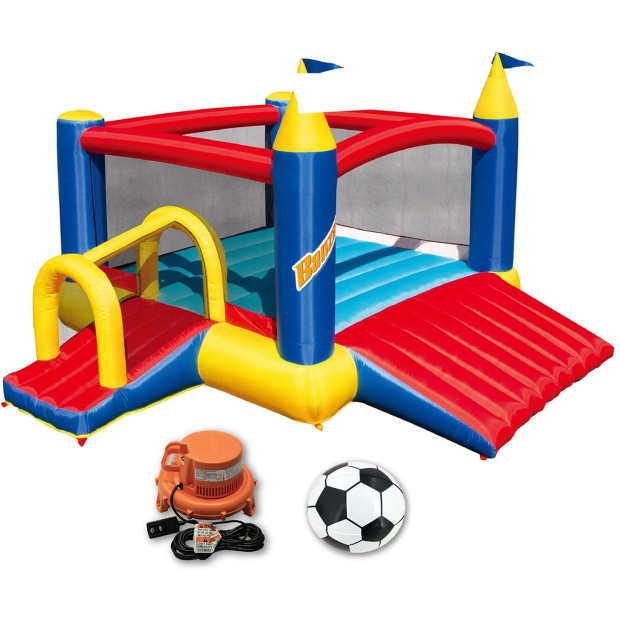 BANZAI Giant Inflatable Slide 'N Fun Bouncy Castle #1