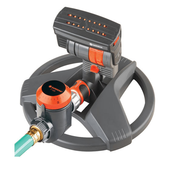 GARDENA 2,300 Sq. Ft. ZoomMaxx Oscillating Sprinkler w/ Timer