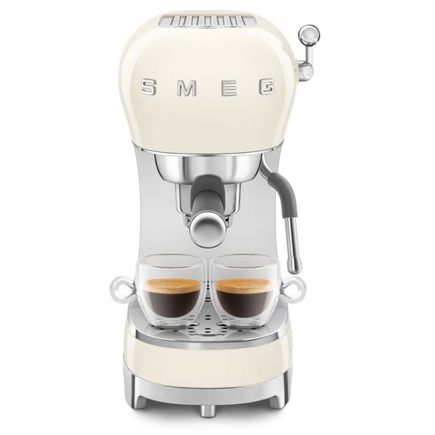 Smeg Manual Espresso Maker cream