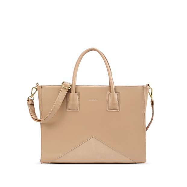 Pixie Mood-Greta Work Tote, Sand / Recycled