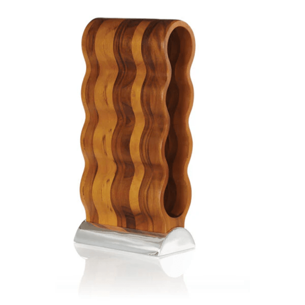 Nambe "Curvo" Wine Rack #1