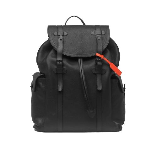 Beatnik & Sons - Full Leather Black Backpack #1