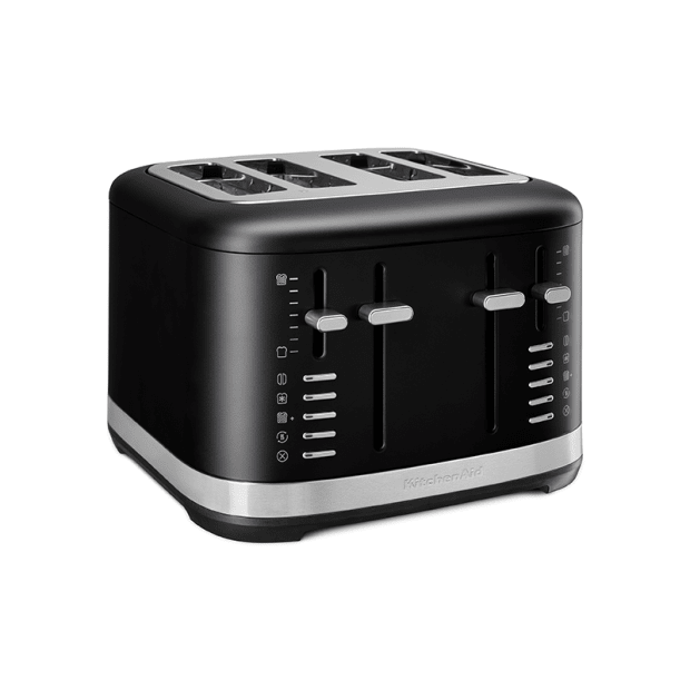 KitchenAid 4 Slice Metal Toaster - Black Matte #1