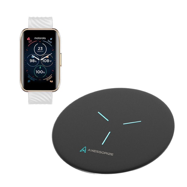 Motorola Watch 40 Bundle - Rose Gold