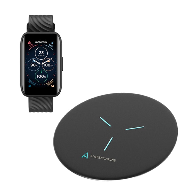 Motorola Watch 40 Bundle - Black