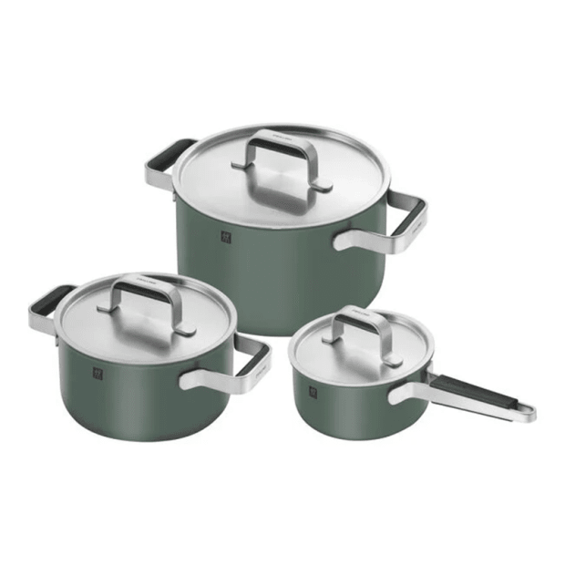Batterie de cuisine 6 pièces en acier inoxydable de ZWILLING - Vert #1