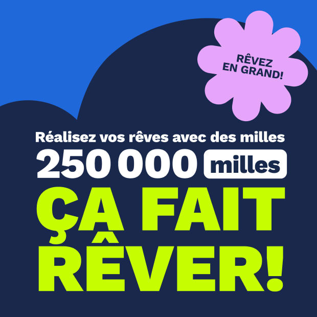 Concours 250 000 milles, ça fait rêver