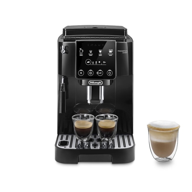 De'Longhi Magnifica Start Espresso Machine (Black) with Manual Milk Frothing