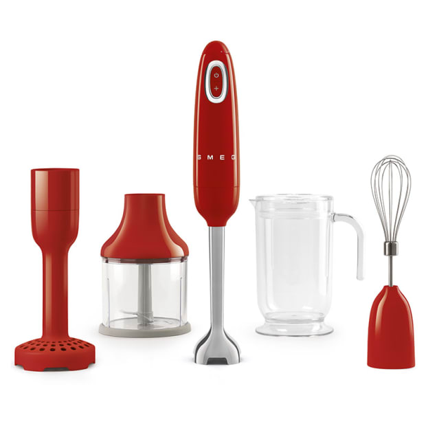 Mixeur Plongeant avec Accessoires de SMEG - Rouge #1