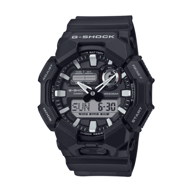 CASIO G-SHOCK GA010-1A Rugged Analog-Digital Men’s Watch