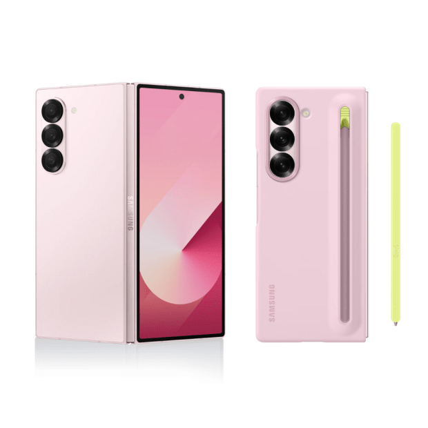 Samsung Galaxy Z Fold6 256 GB w/Fold6 S Pen Case - Pink #1