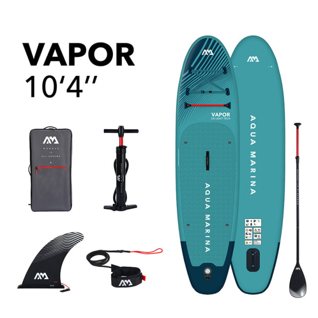 Planche à pagaie debout gonflable polyvalente VAPOR 10’4’’ d’Aqua Marina #1