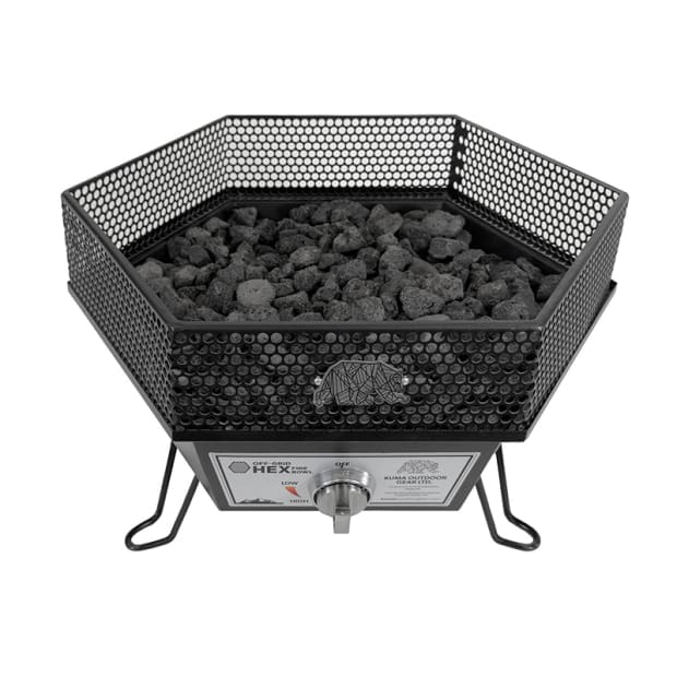 Bol à feu hexagonal Off-Grid de 48 cm de Kuma #1