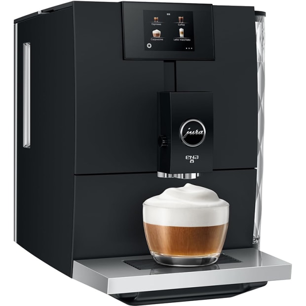 Machine à expresso entièrement automatique ENA8 de JURA® - Noir Metropolitan #1