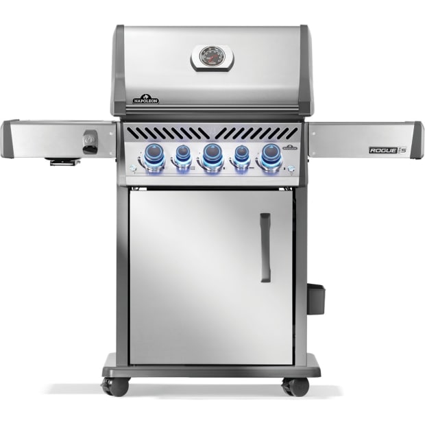 Napoleon Rogue® PRO-S 425 SS NG Grill w/Infrared Side&Rear Burners #1