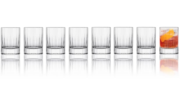 Luigi Bormioli BACH 70 ml Liqueur Tumbler - Set of 8 - Made in Italy