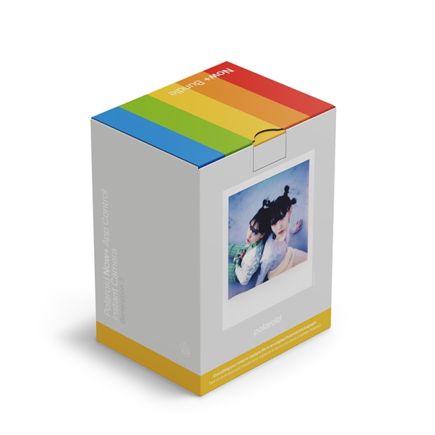 Polaroid Now+ Generation 3 White + Color Film Bundle (8 photos) #1